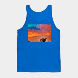 Fly high against the sky Tank Top